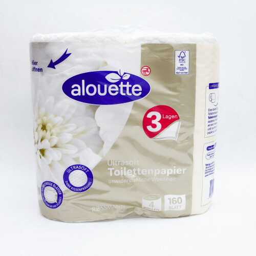 Alouette Toilettenpapier Ultrasoft 150g