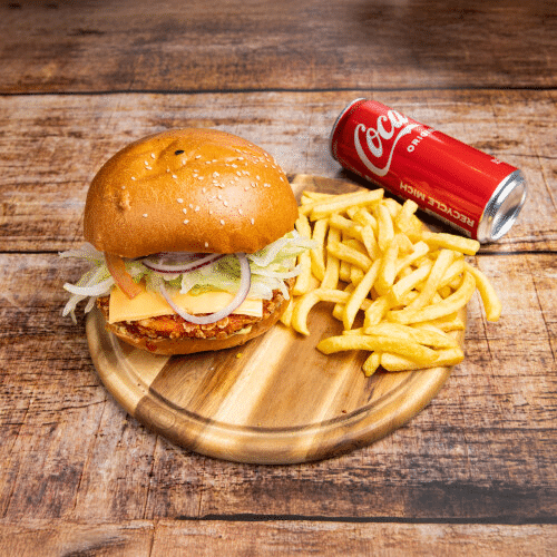 Crispy Chicken Burger Menü