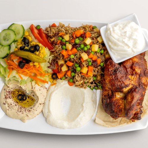 Hähnchen Biryani Deluxe Menü