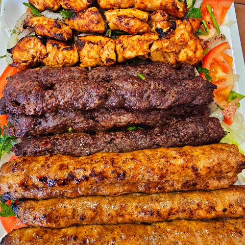 Gegrillter Fleisch Mix