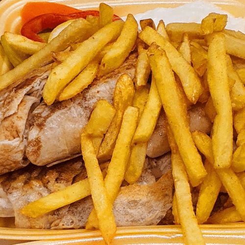 Schawarma Teller
