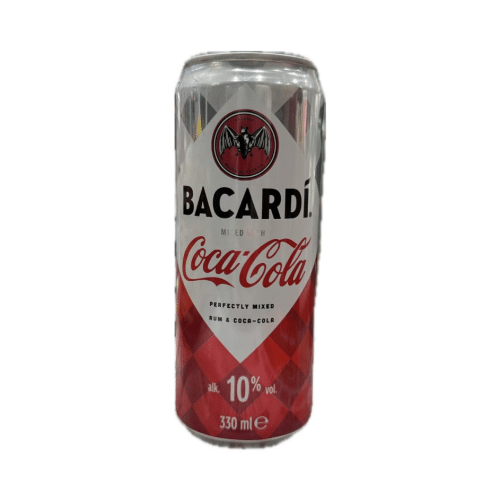 Bacardi Mixed with Coca Cola