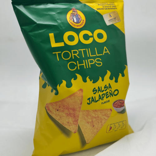 Loco Tortilla Chips Salsa Jalapeno