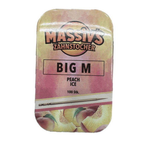 Massivs Zahnstocher Big M ( Peach Ice)
