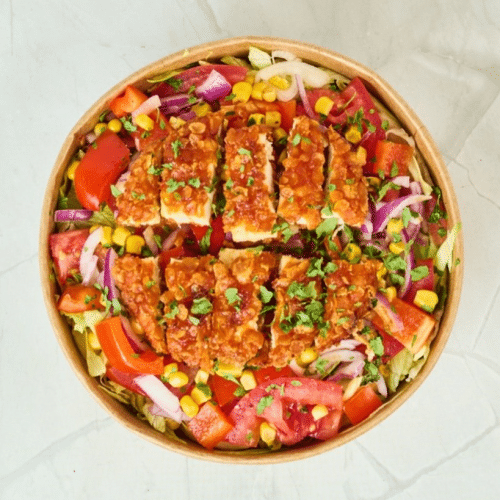 Crispy Chicken Salat