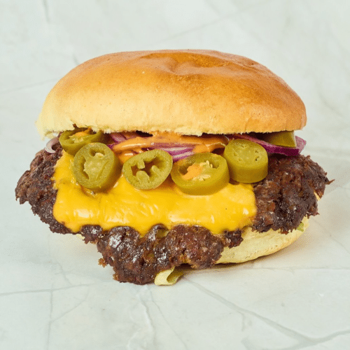 Hot Cheesy Smash Burger(scharf)