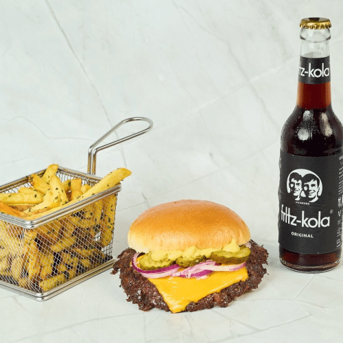 Menü Cheesy Smash Burger