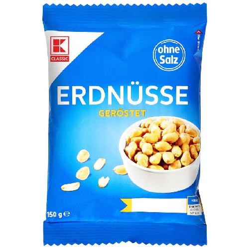 K-CLASSIC Erdnüsse geröstet 150g