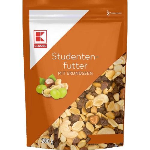 K-CLASSIC Studentenfutter mit Erdnüssen 200g