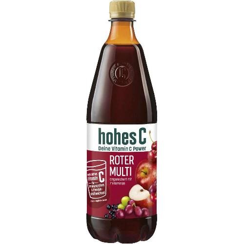 Hohes C Roter Multivitaminsaft 1.0l (EINWEG)