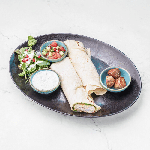 Djoojeh Kabab im Brot