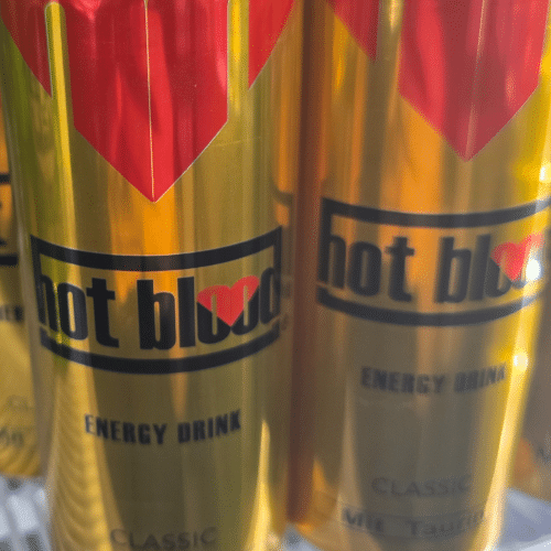 hot blood energy Drink 0,25l (Classic Mit Taurin)