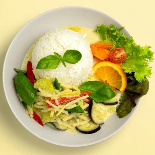 Grünes Curry (Mittel scharf)