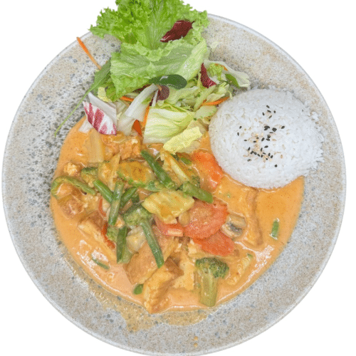 Coco Curry Tofu (vegetarisch)