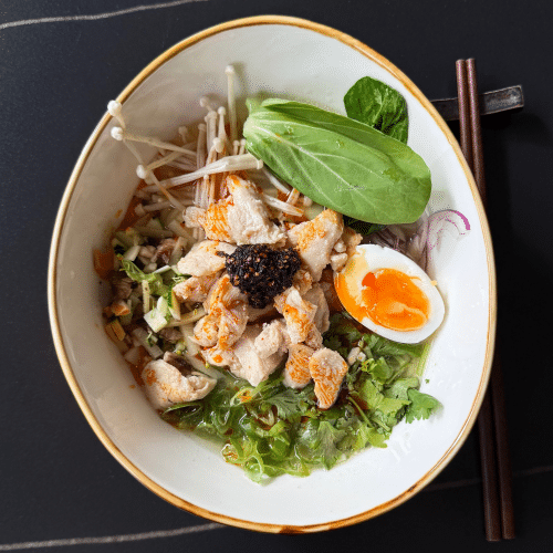 Ramen Nudel mit Hänchen