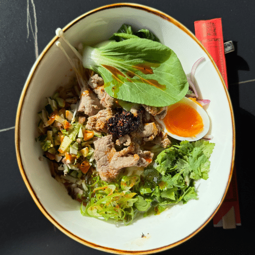 Ramen Nudel mit Rind