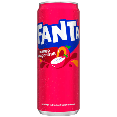 Fanta Mango & Dragonfuit 0,33l Einweg