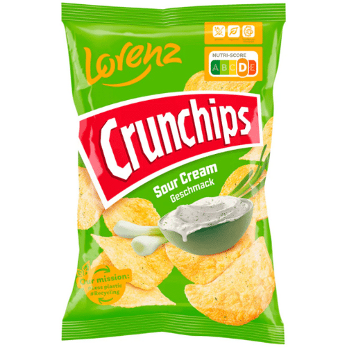 Lorenz Crunchips Sour Cream 150g