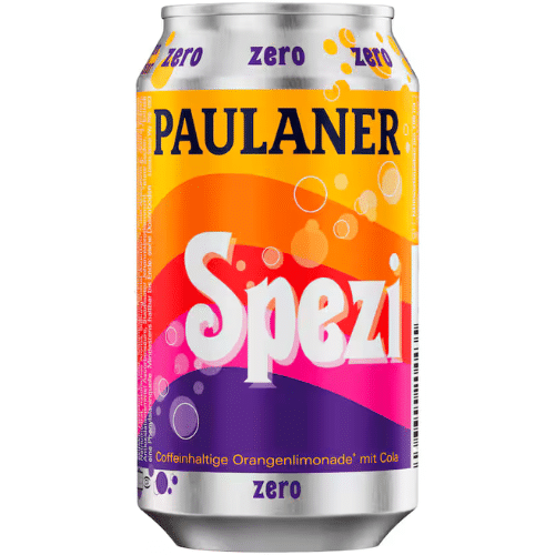 Paulaner Spezi Zero 0,33l Dose Einweg