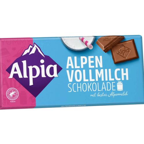 Alpia  alpen vollenmilch schokolade
