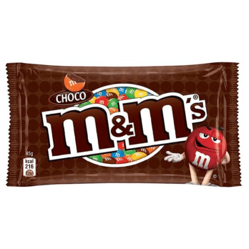 chocolate M&M