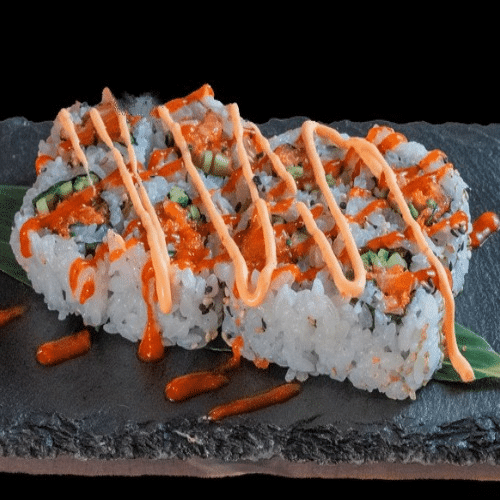 Spicy Sake Rolls (scharf)