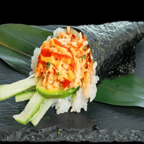 Temaki Spicy Kani (scharf)