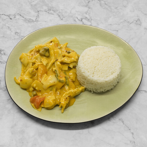 Curry-Huhn (scharf)