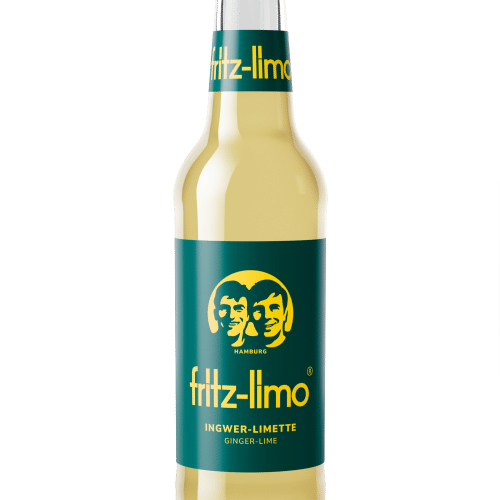 fritz-limo ingwer-limette 0,33l (Mehrweg)