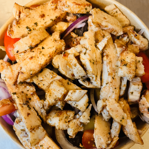 Hähnchen Salat