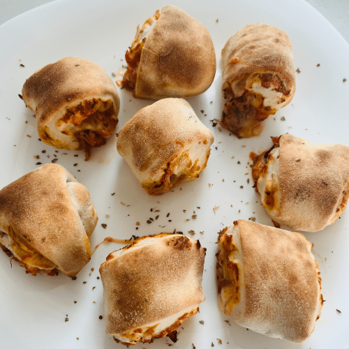 Pizzabrötchen mit Thunfisch