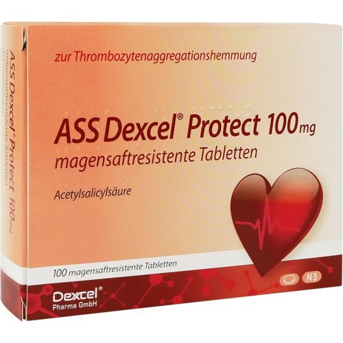 ASS Dexcel Protect 100mg 100 Stück