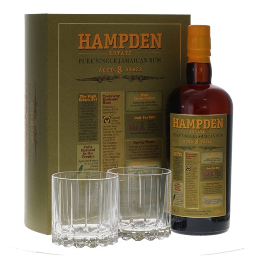 Hampden Pure Single Jamaican Rum 8 Jahre alt 0.7l