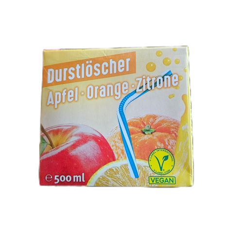 Durstlöscher  Apfel-Orange-Zitrone