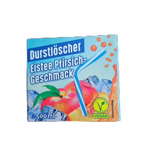 Durstlöscher Eistee Pfirsich  0,5l