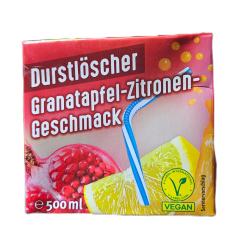 Durstlöscher Granatapfel-Zitronen 0,5l