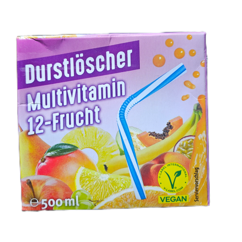 Durstlöscher Multivitamin 12-Frucht 0,5l
