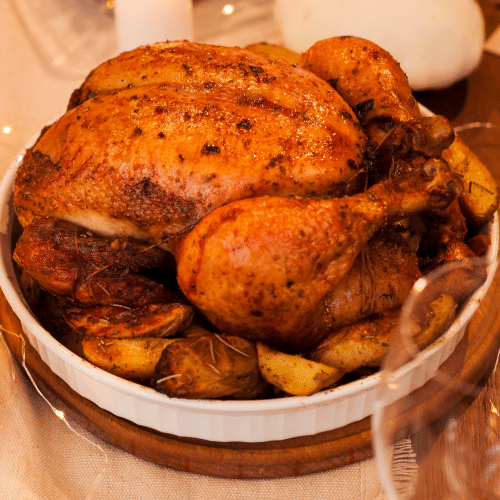 Ganz - Grill-Hähnchen Menü