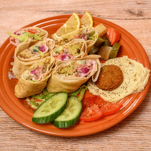 Falafel Arabischer Teller (vegetarisch)