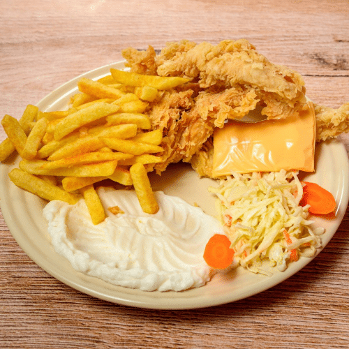 Zinger Crispy (scharf gewürzt, hausgemacht)