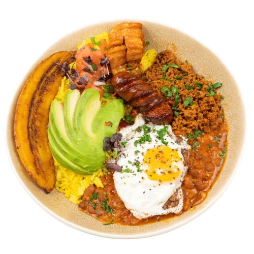 Bandeja Paisa Kolumbien