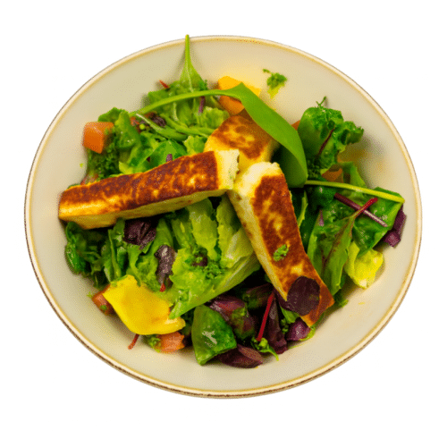 Ensalada Fresca con Queso de Mano