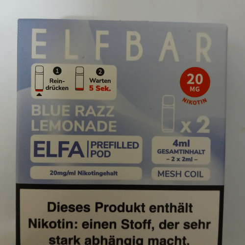 Elfbar Pods  Blue Razz Lemonade