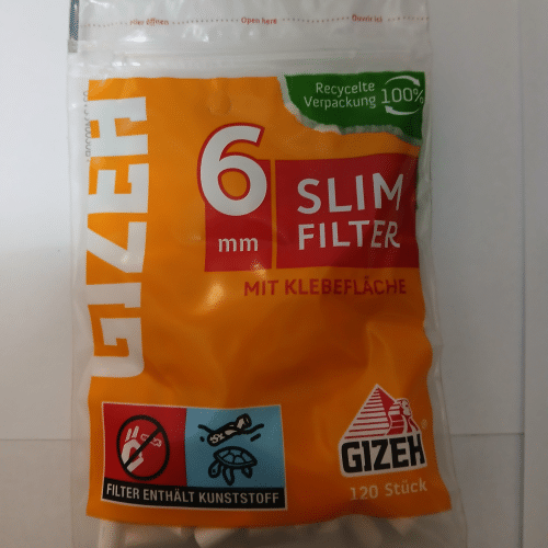 Gizeh Slim Filter 6mm
