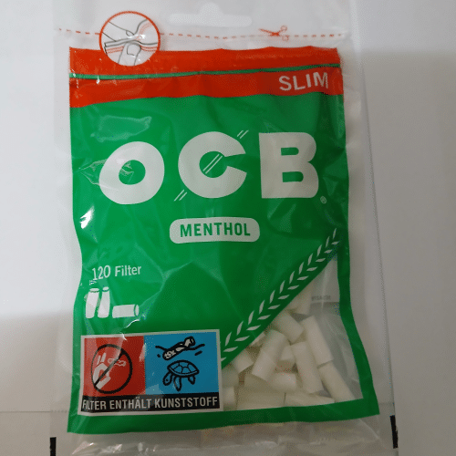 Ocb Menthol Filer 6mm