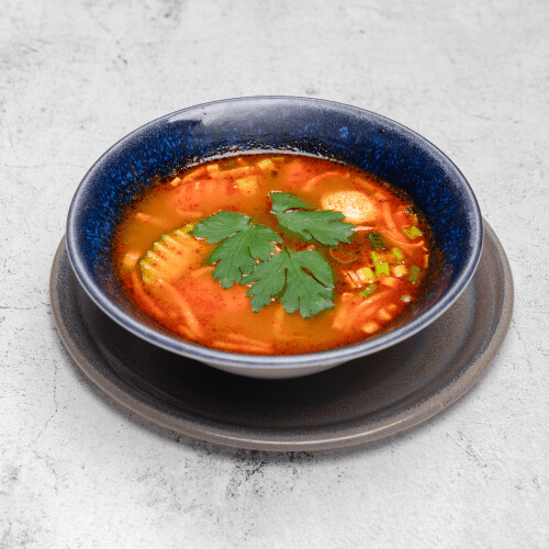 Tom Kha Gai (leicht scharf)
