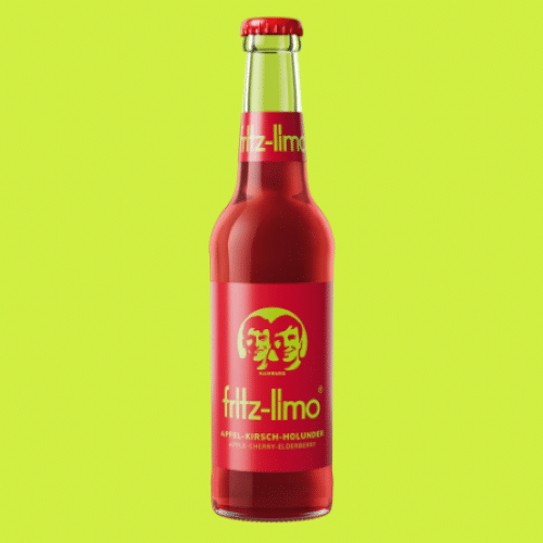 fritz-limo® apfel-kirsch-holunder 0,33l (MEHRWEG)