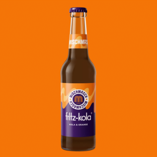 MISCHMASCH® fritz-kola® mit orange 0,33l (MEHRWEG)