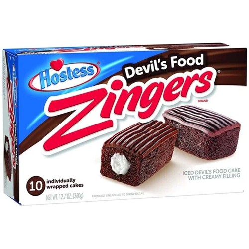 Hostess Zingers Devils food chocolate 360g