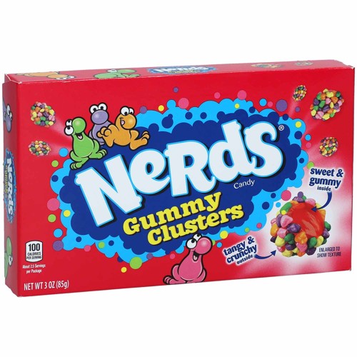 Nerds Gummy Clusters Share Pouch 85g